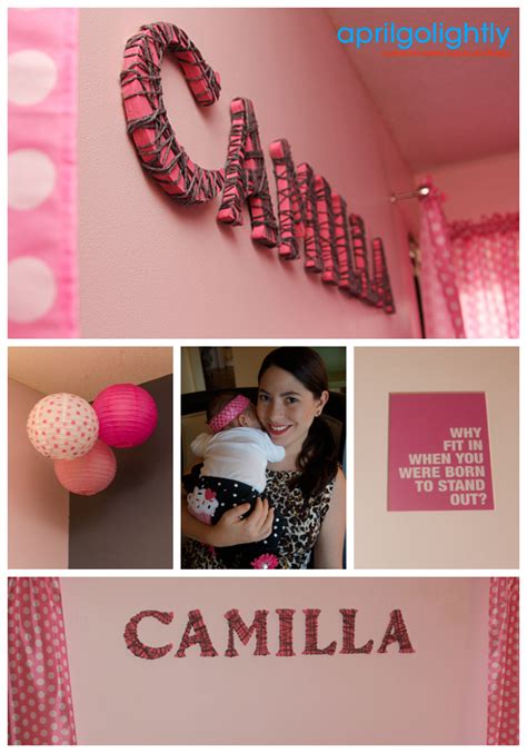 DIY Nursery Letters - April Golightly