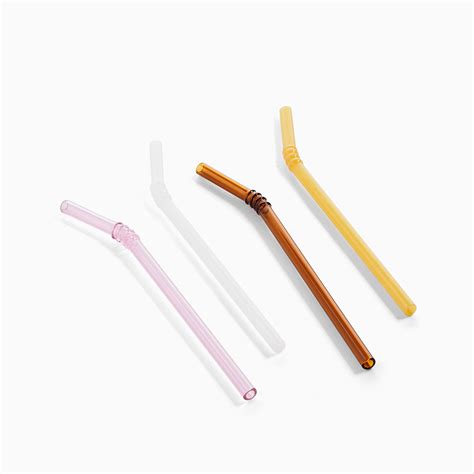 Hay Sip Swirl Straw Set Of 4 Arrival Hall