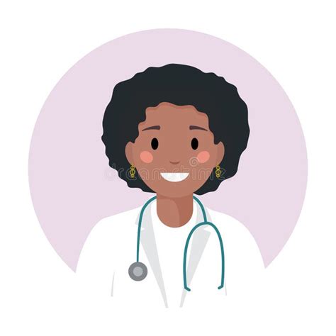 African American Female Doctor Silhouette Stock Illustrations 73