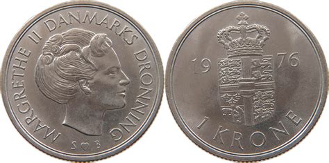 Denmark Krone Margrethe Ii Vz Ma Shops