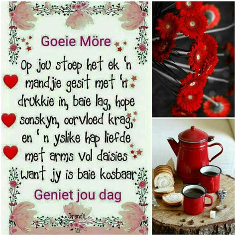 Pin By Anne On Goeie Môre Good Morning Wishes Morning Greetings Quotes Afrikaans