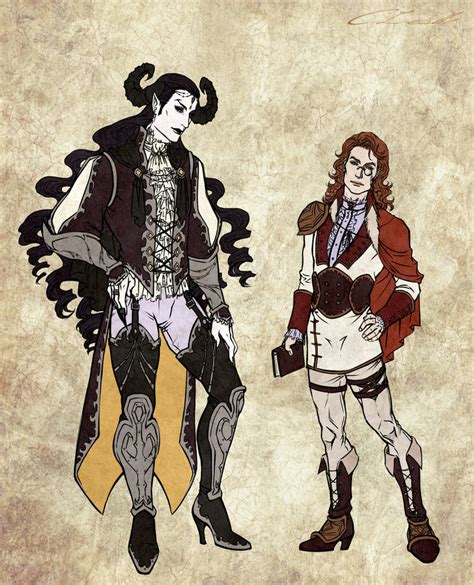 Faust + Mephistopheles Character Reference by Meiseki on DeviantArt