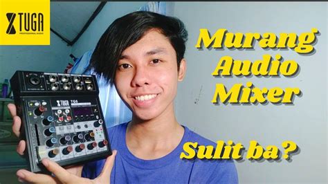 Xtuga Tg Audio Mixer How To Use Review Michael Lanuza Youtube