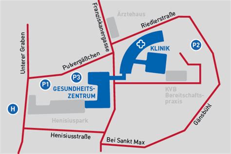 Stationären Aufenthalt planen Klinik Vincentinum Augsburg