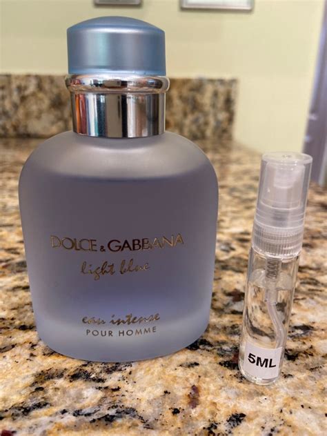 Dolce and Gabbana Light Blue Eau Intense Sample - Etsy