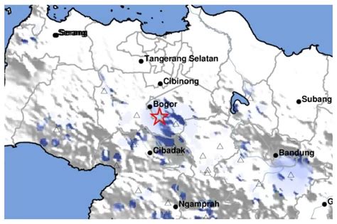 Kota Bogor Kembali Diguncang Gempabumi Tektonik Segini Kekuatannya Dan