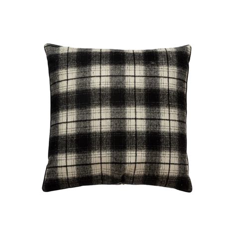 Black and White Plaid PIllow – Bungalow Home Furnishings