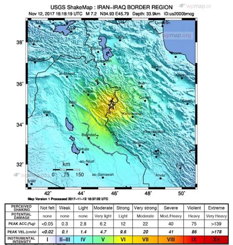 The location and magnitude of earthquake [2]. | Download Scientific Diagram