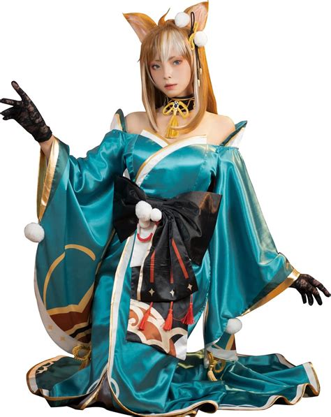 Buy Nspstt Genshin Impact Cosplay Miss Hina Cosplay Costume Gorou