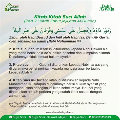 Kitab Kitab Suci Allah Part Kitab Zabur Injil Dan