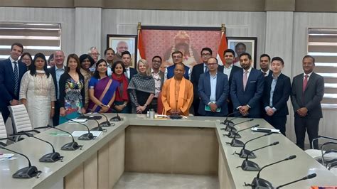 Ani Uputtarakhand On Twitter Uttar Pradesh Australian Delegation Holds A Meeting With Cm