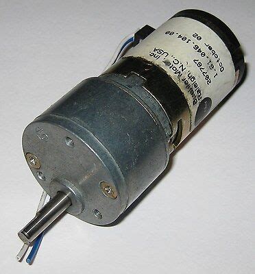 Buehler 140 RPM Heavy Duty 48 V DC Gearhead Motor 70 RPM 24 VDC 3