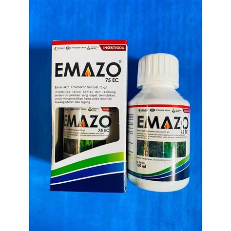 Jual EMAZO 75EC Insektisida Kontak Lambung Isi 100ml Dari PETROSODA