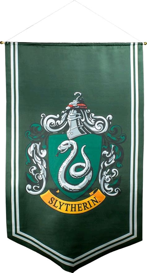 Harry Potter Slytherin Satin Banner Gamesfever