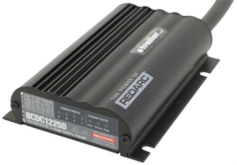 Redarc In Vehicle Bcdc Battery Charger Dual Input Dc To Dc 12v 24v 25 Amp Redarc Battery