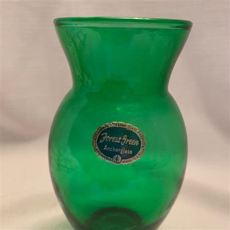 Forest Green Vase Etsy