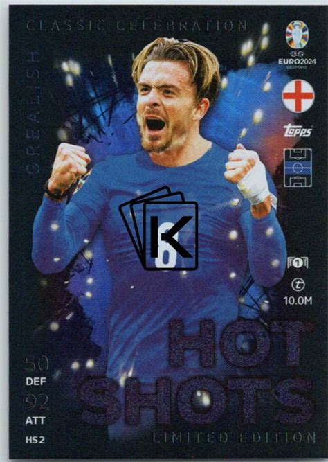 fotbalová karta Topps Match Attax EURO 2024 Hot Shots Limited Edition