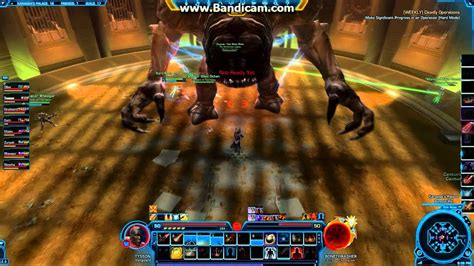 SWTOR Bonethrasher Hard Mode Easy Way YouTube