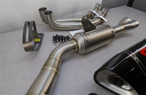 Af Racing Used Akrapovic Racing Full System Exhaust No Cat For