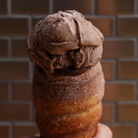 Cinnamon Sugar Donut Cones Recipe By Tasty Recipe Healthy Sweets