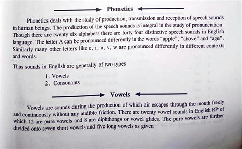 SOLUTION Phonetics A Basic Note Studypool