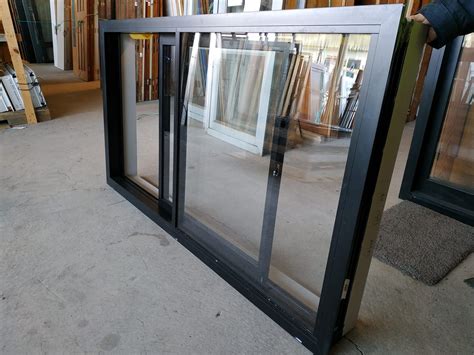 Ebony D G 1 Sliding Opening Aluminium Window Musgroves Ltd