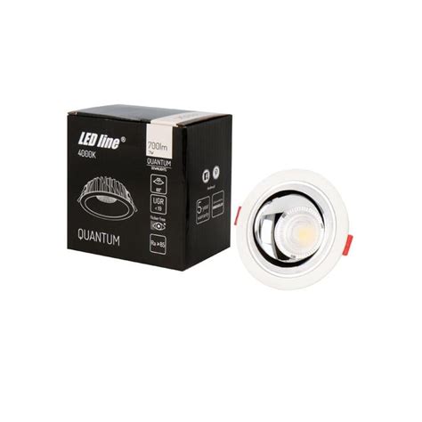 Oprawa O Wietleniowa Led Ledline Downlight W Lm V K Quantum