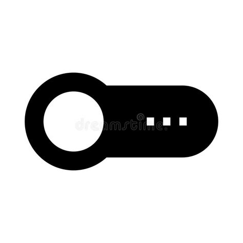 Off Toggle Glyphs Icon Stock Illustration Illustration Of Apps