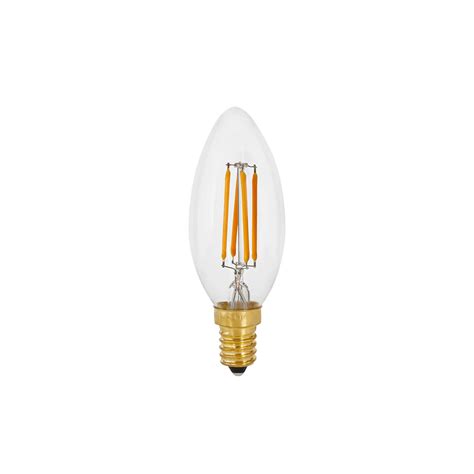 Tala Candle W Filament Led Bulb E Transparent Made In Design Uk