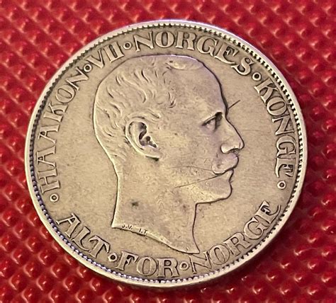 Norvège Haakon VII 1905 1957 2 Kroner 1908 Catawiki