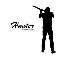 Hunter Aiming Shotgun Free Stock Photo Public Domain Pictures