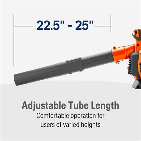 Husqvarna 125bvx 28 Cc 2 Cycle 470 Cfm 170 Mph Gas Handheld Leaf Blower