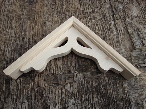 Corbels Victorian Wooden Bracket Rustic Farmhouse Etsy