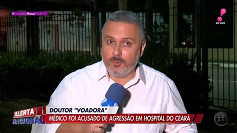 Médico é acusado de dar voadora em homem dentro de hospital no Ceará