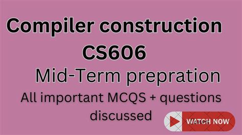 Cs Lecture Short Lectures For Mid Term All Important