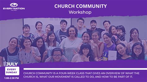 Church Community Workshop | Every Nation Church Taipei