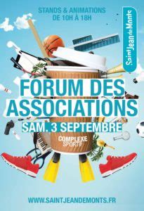 Affiche Forum Des Associations Amicale La Que Saint Jean De Monts