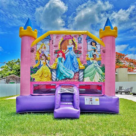 Princess Bounce House 15 X 15 Ft Jumpers Paradise