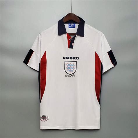 ENGLAND WORLD CUP 1998 RETRO HOME FOOTBALL SHIRT My Retro Jersey