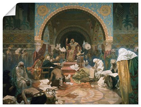 Alfons Mucha Das Slawische Epos Zar Simon Von Bulgarien 888 927