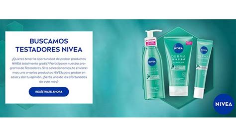 Nivea Busca Personas Para Probar Gratis Dos Productos De Derma Skin