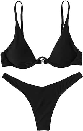 Verdusa Conjunto De Bikini De Dos Piezas Para Mujer Amazon Mx