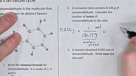 Cinnamaldehyde - YouTube