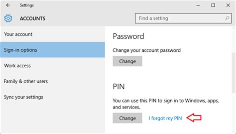 How To Reset Or Remove Windows 10 Pin If You Forgot It Password Recovery