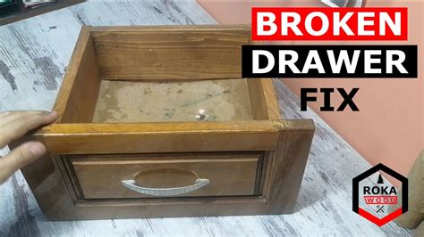 How To Fix Broken Drawer Bottom Youtube