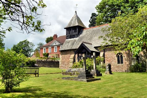 Church And Court Evesbatch Philip Pankhurst Geograph Britain And