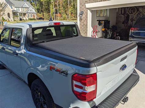 Truxedo Pro X15 Tonneau Cover Installed Mavericktruckclub 2022 Ford Maverick Pickup Forum