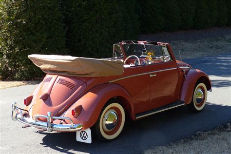 1956 Volkswagen Beetle Convertible Volkswagonclassiccars Beetle