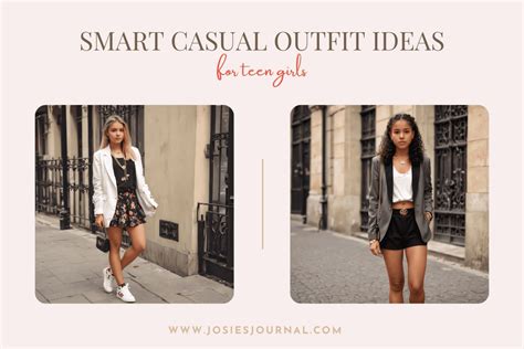 22 Outfit Ideas to Dress Smart Casual for Girls - Josie's Journal