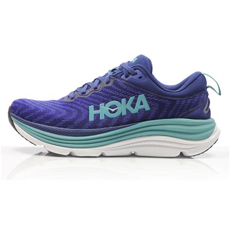 Hoka One One Gaviota 5 Women S Running Shoe Bellwether Blue Evening